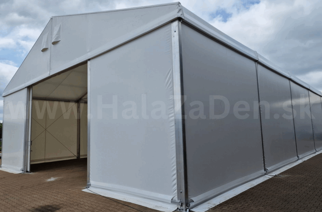 Modulárna konštrukcia plachtovej haly na prenájom